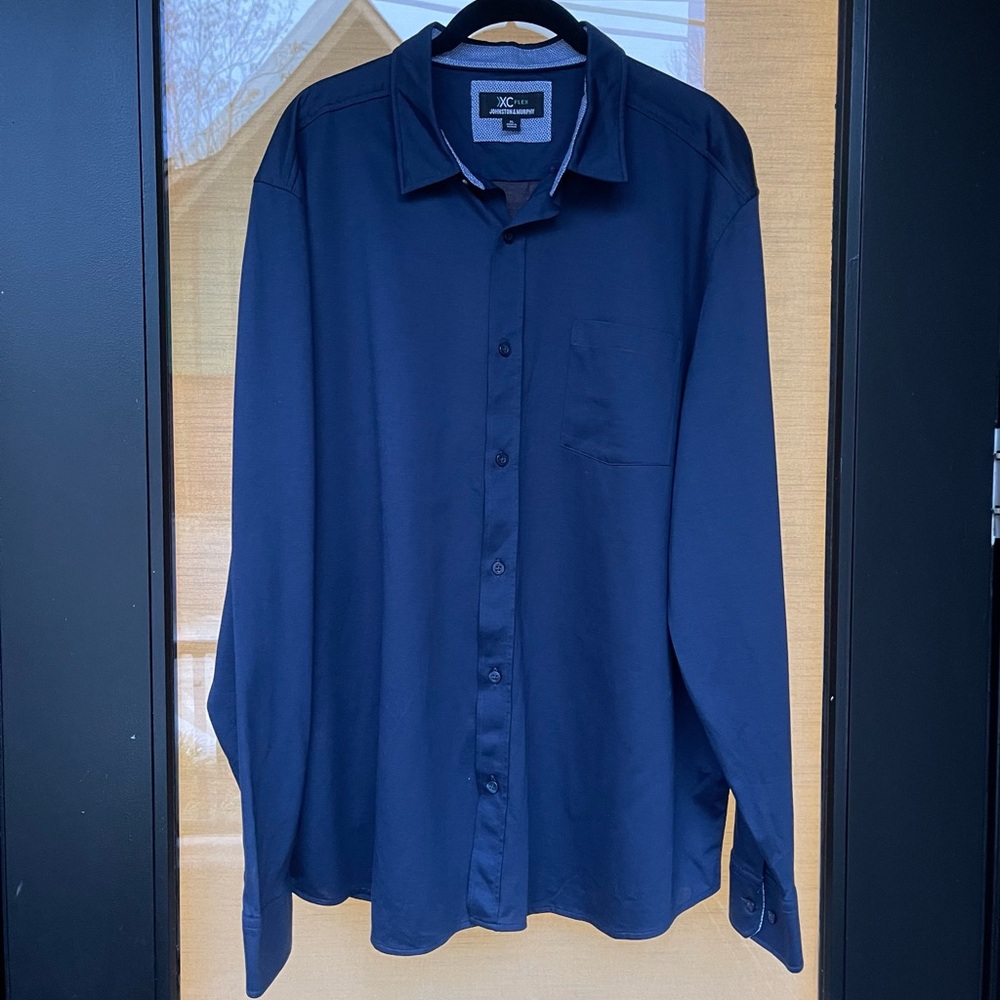 J. Crew XC Flex Stretch Long Sleeve XL Button Down Shirt